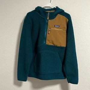 Patagonia retro pile fleece pullover